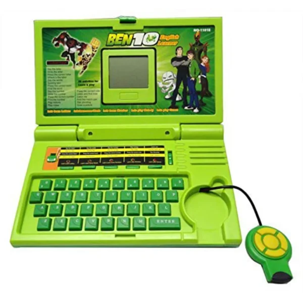 New Educational English Learner Laptop for Kids Green at the best price in BD