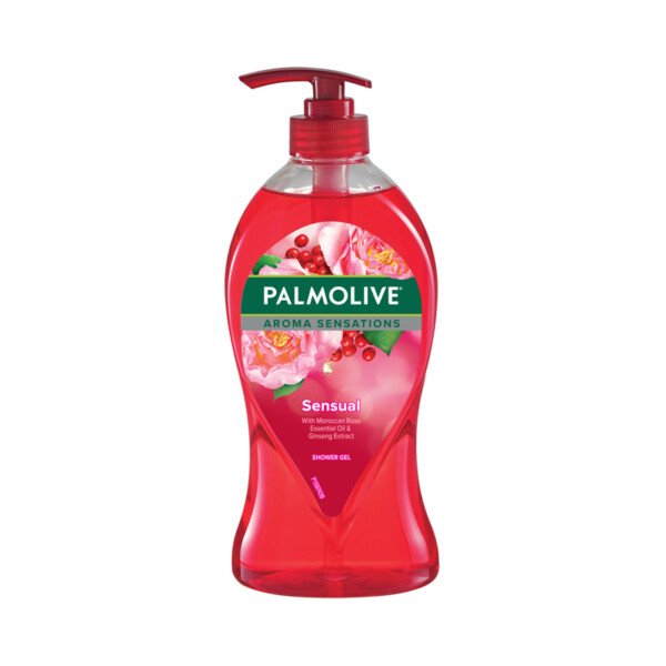 Palmolive Aroma Sensation Sensual with Moroccan Rose Essential Oil & Ginseng Extract Shower Gel 750ml