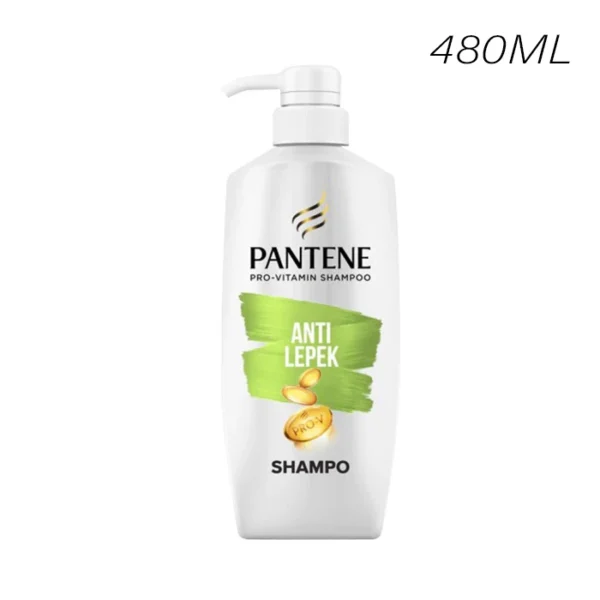 Pantene Anti Lepek Pro-Vitamin Shampoo (Pump) 480ml