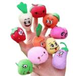 Papit Doll New Fruit Series Finger Puppet Preschool Education Baby Toy Finger Puppet(10 sets, 10cm)