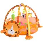 Playpen Interactive Training Mat Lion with Small Balls Round 4012