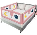 Queen Fence Safety Protective Barrier Kids King Size Bedrail Used Guard Bed Rail for Baby Toddler