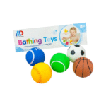 Squeaky Baby Bath Toys - Balls 5pcs