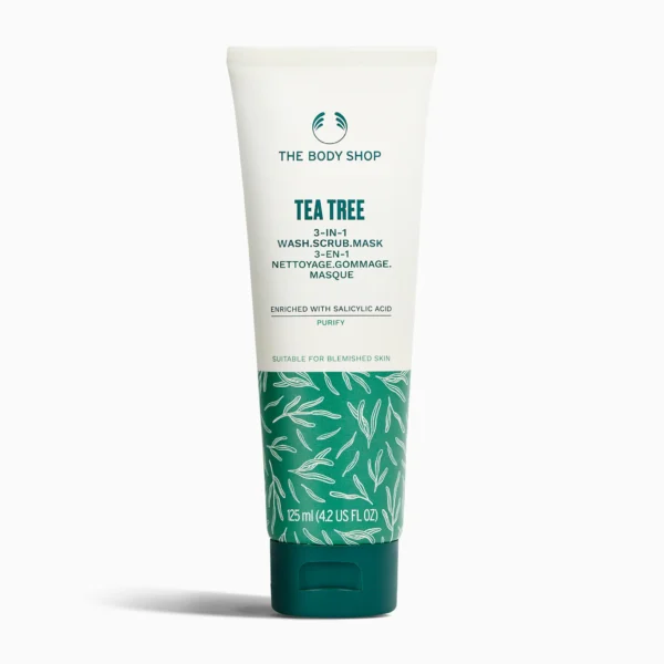 The Body Shop Tea Tree 3in1 Wash-Scrub-Mask 125ml