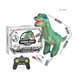 Toybliss Inflatable RC Dinosaur with Sounds (LH-DO18), Ages 6+