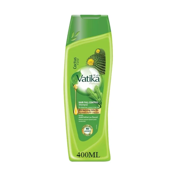 Vatika Naturals Cactus & Gergir Hair Fall Control Shampoo 400ml