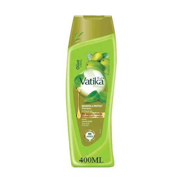 Vatika Naturals Olive & Henna Nourish & Protect Shampoo 400ml