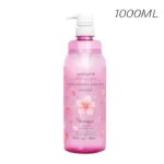 Watson's Botanical Arbutin Cucumber Juice Brightening Cherry Blossom Body Wash (Pump) 1000ml