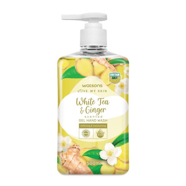 Watson's White Tea & Ginger Hand Wash 500ml