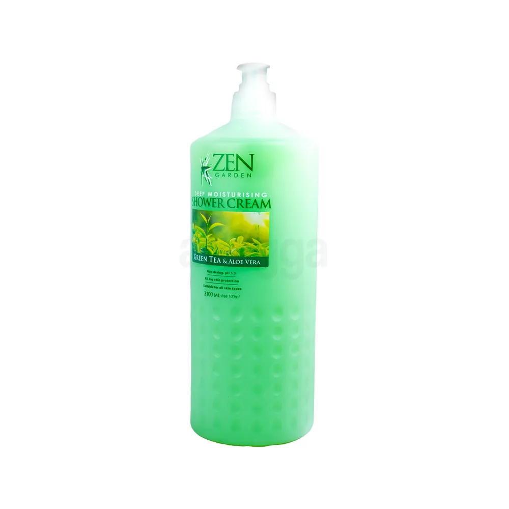 Zen Green Tea & Aloe Vera Shower Cream Deep Moisture 2100ml