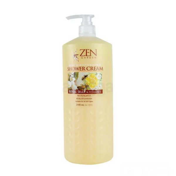Zen Royal Jelly & Vitamin E Shower Cream Deep Moisture 2100ml