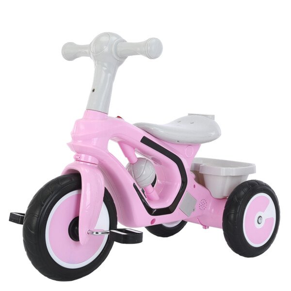 China's Hot Sale Kids 3-Wheel Metal Bike Toy for 2-8 Years Old Children Ride-On Baby Tricycles with Plastic Frame