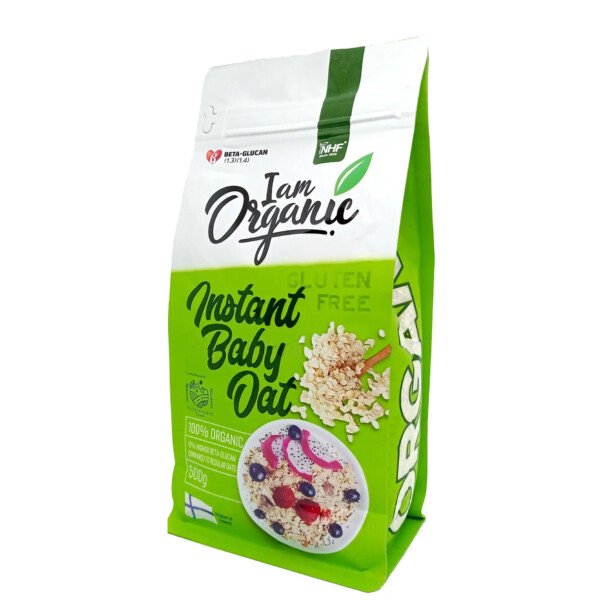 I Am Organic Instant Baby Oats 500g Gluten Free (Finland)