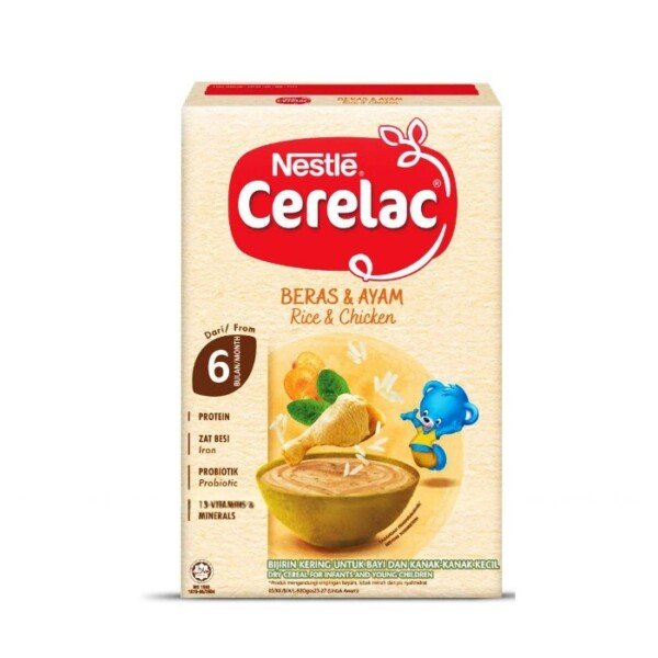 Nestle Cerelac Rice & Chicken 6m+ 250gm