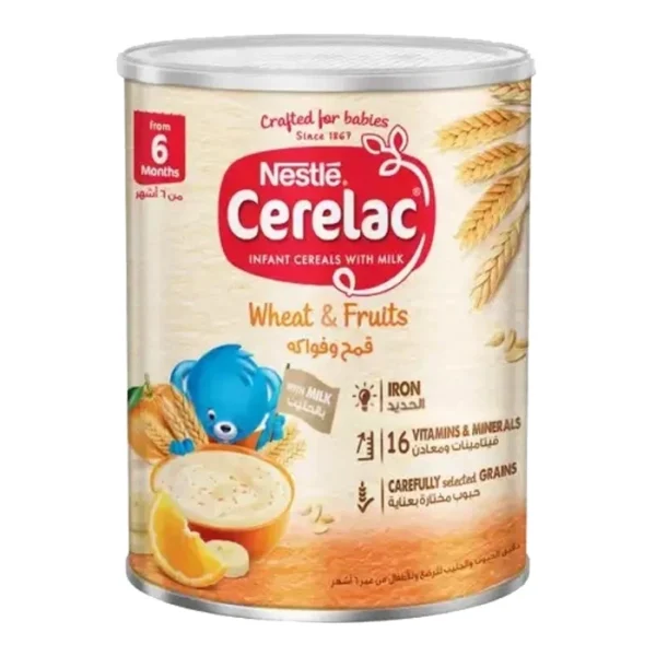 Nestle Cerelac Wheat & Fruits (From 6 Months) 1kg