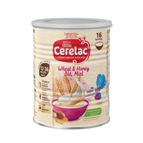 Nestle Cerelac Wheat & Honey (12-36m) 400gm