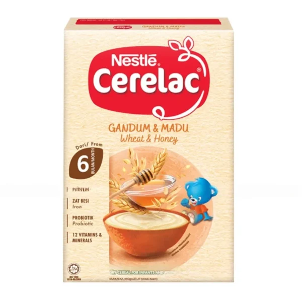 wheat honey baby cereal