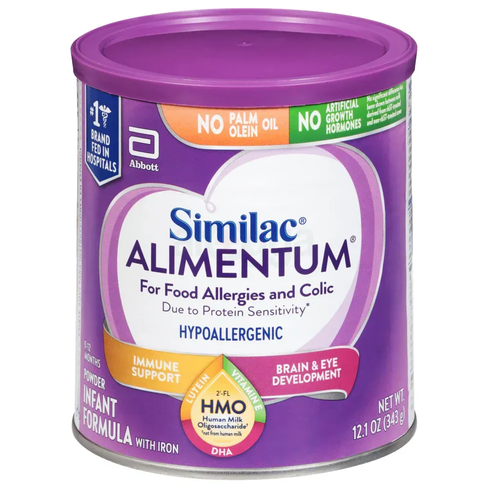 Similac Alimentum for Food Allergies & Colic Hypoallergenic (0 -12 months) 343g