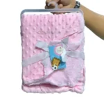 Newborn Baby Blanket Pink color price in BD