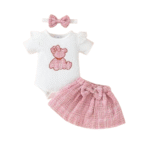 Premium Fancy Baby Girl Romper with Skirt price in BD