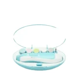6-in-1 Electric Baby Nail Grinder – Anti-Scratch & Portable Nail Clipper Set