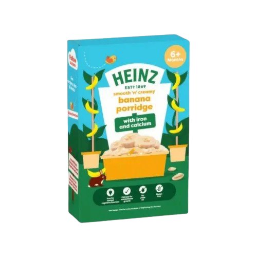 Heinz Creamy Banana Porridge 125g Baby Food (6+ Months)