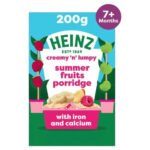Heinz Summer Fruit Porridge 200g Baby Food (7+ Months)