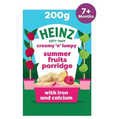 Heinz Summer Fruit Porridge 200g Baby Food (7+ Months)