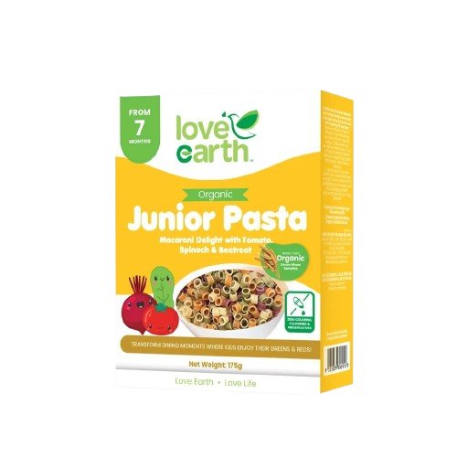 Love Earth Organic Baby Pasta Macaroni Delight 175g (7+M)