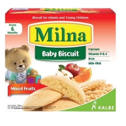 Milna Mixed Fruits Biscuits Rusk 130g Baby Snack