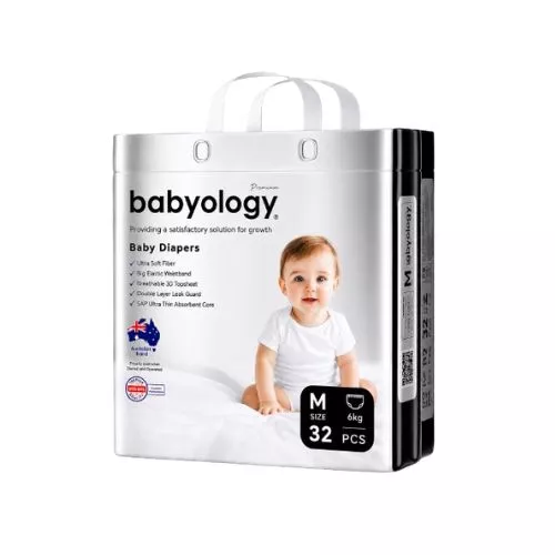 Babyology Premium Baby Diaper Belt M (Over 6kg)