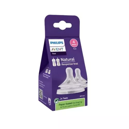 Philips Avent Natural Response Nipple 2pcs Set Level 4