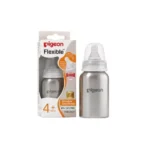 Pigeon Flexible Slim Neck Steel Feeder Bottle 140ml