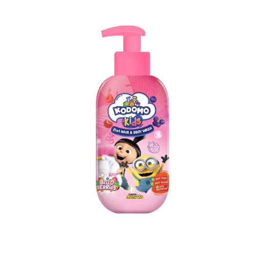 Kodomo Kids Minions Hair & Body Wash 300ml