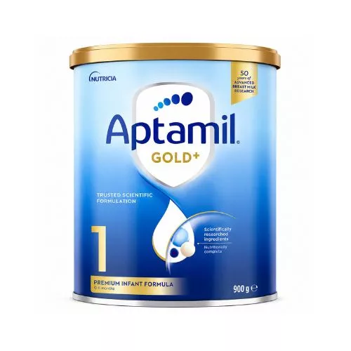 Aptamil Gold+ Stage 1 Baby Formula 900g (Australia)