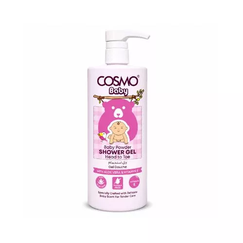 Cosmo Baby Powder Head To Toe Wash 500ml