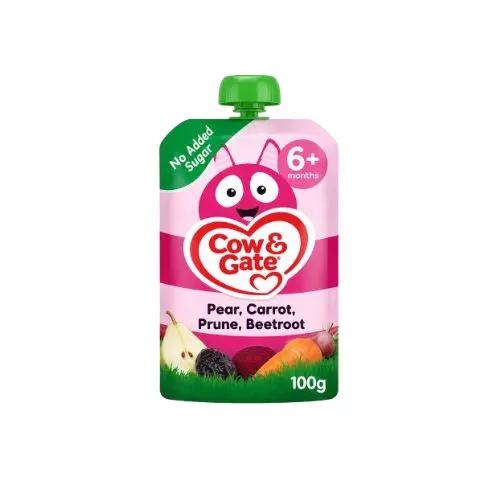 Cow & Gate Pear Carrot Prune Beetroot Puree
