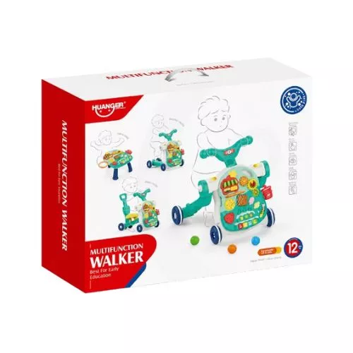 Haunger 6-in-1 Multifunctional Baby Activity Walker