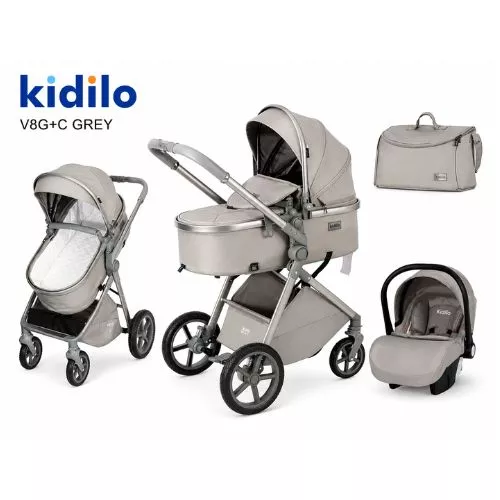 Kidilo V8G Stroller with Car Seat