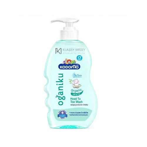 Kodomo Organic Olive Oil Wash 400ml