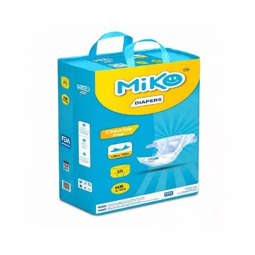 Miko Newborn Baby Diaper 20pcs