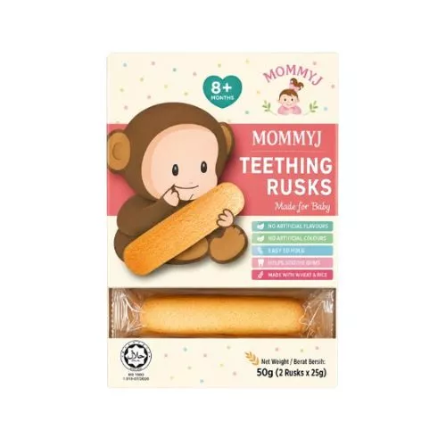 Mommy J Teething Rusks 84g 6-36 Months