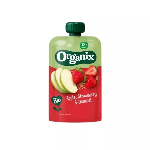 Organix Apple Strawberry & Quinoa Puree 100g