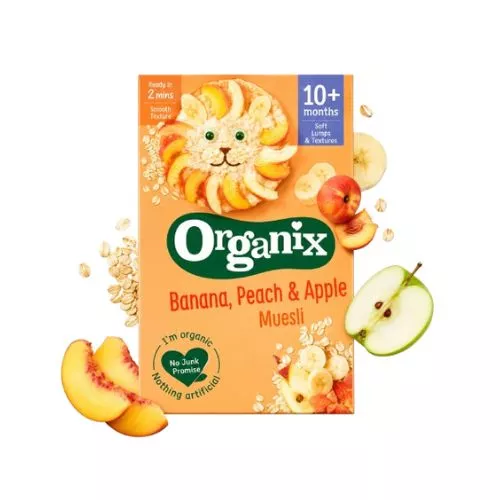 Organix Banana Peach & Apple Muesli