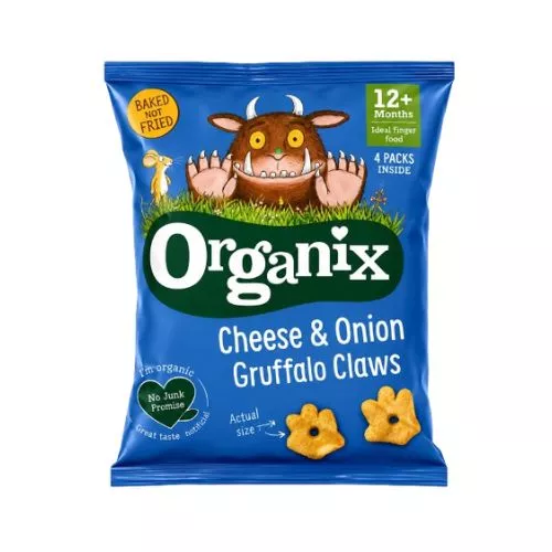 Organix Cheese & Onion Gruffalo Claws