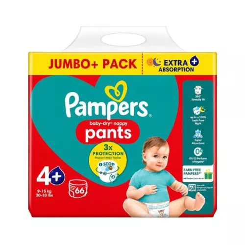 Pampers Baby-Dry Pants Size 4+
