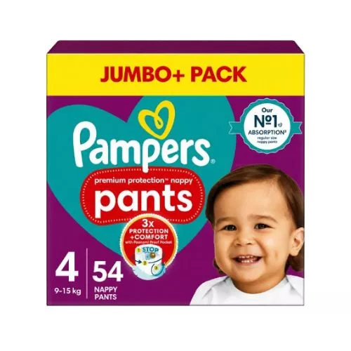 Pampers Premium Protection Pant Size 4 54 Pcs