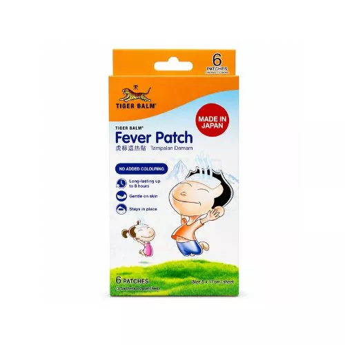 Tiger Balm Fever Patch 6 Patches Made in Japan