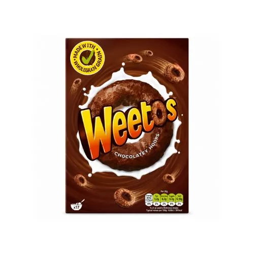 Weetos Chocolatey Hoops Breakfast Cereal 420g