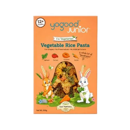 Yogood Junior Pastasaurs Vegetable Rice Pasta